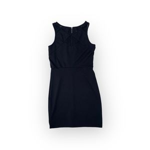 Little Black Dress by Jack A Line Sleeveless size 6 Zips in back Knee Length